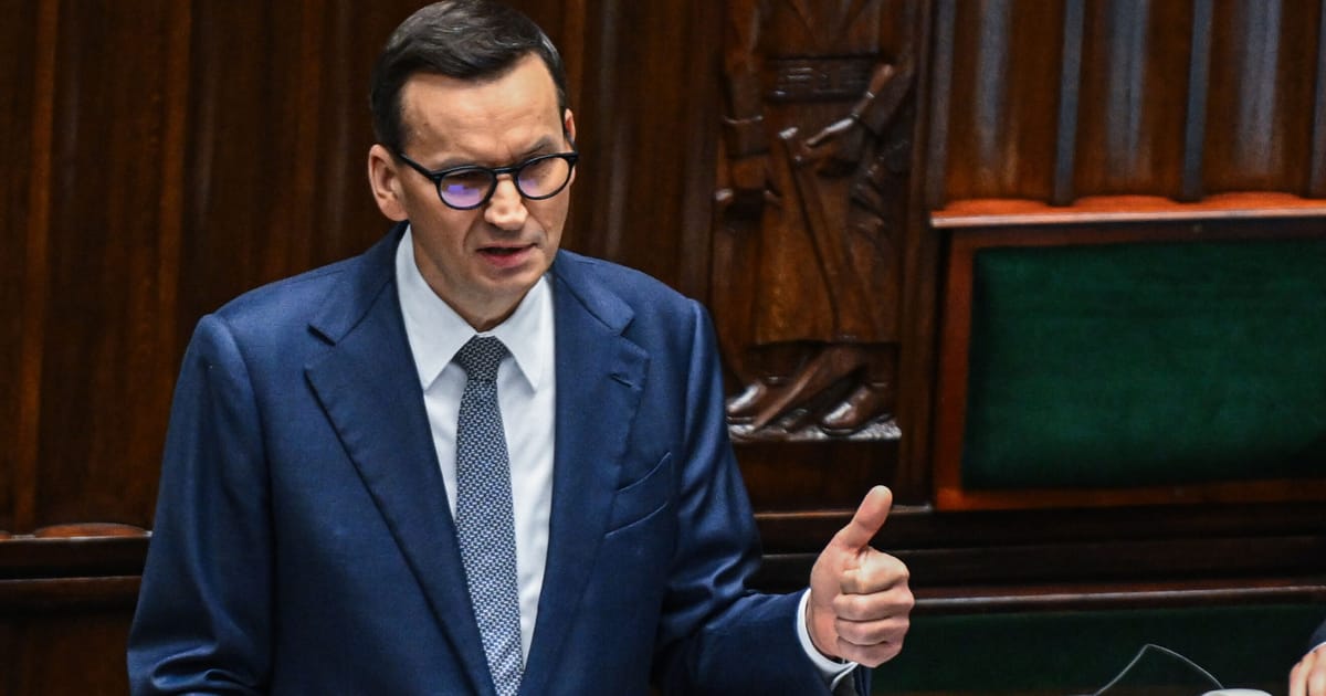 Procurorii polonezi cer inculparea fostului premier Morawiecki
