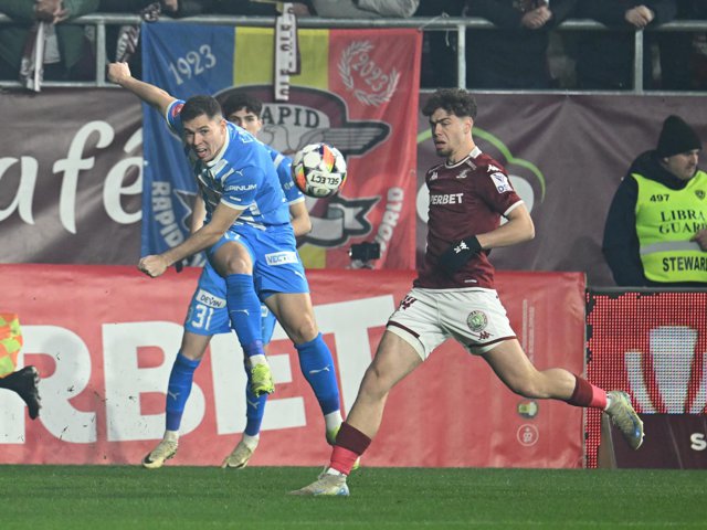 Rapid invinge Universitatea Craiova cu 1 0