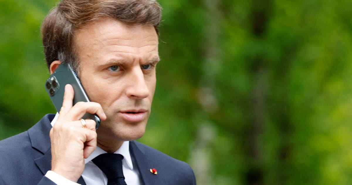 Macron devine primul lider UE care vorbeste cu noul presedinte al Siriei