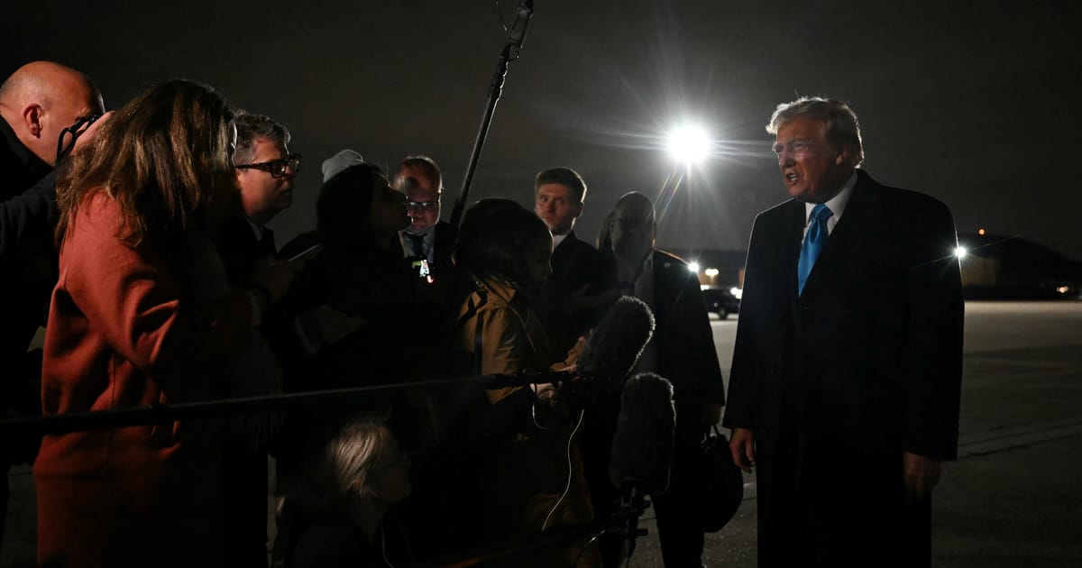 Trump spune ca Marea Britanie e in afara liniei pe comert dar vrea sa rezolve problema