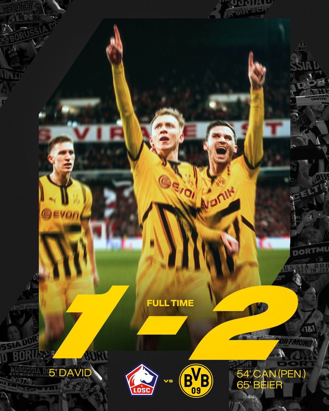 Dortmund calificata in sferturi dupa 2 1 la Lille