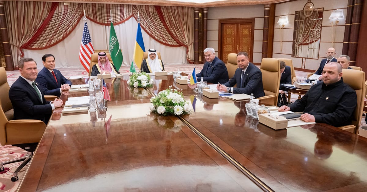 SUA reia ajutorul pentru Ucraina dupa discutii saudite