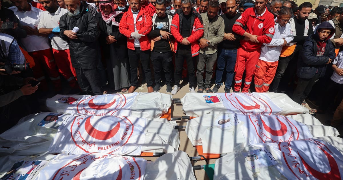 Armata israeliana afirma ca revizuirea uciderii lucratorilor umanitari din Gaza a constatat esecuri profesionale