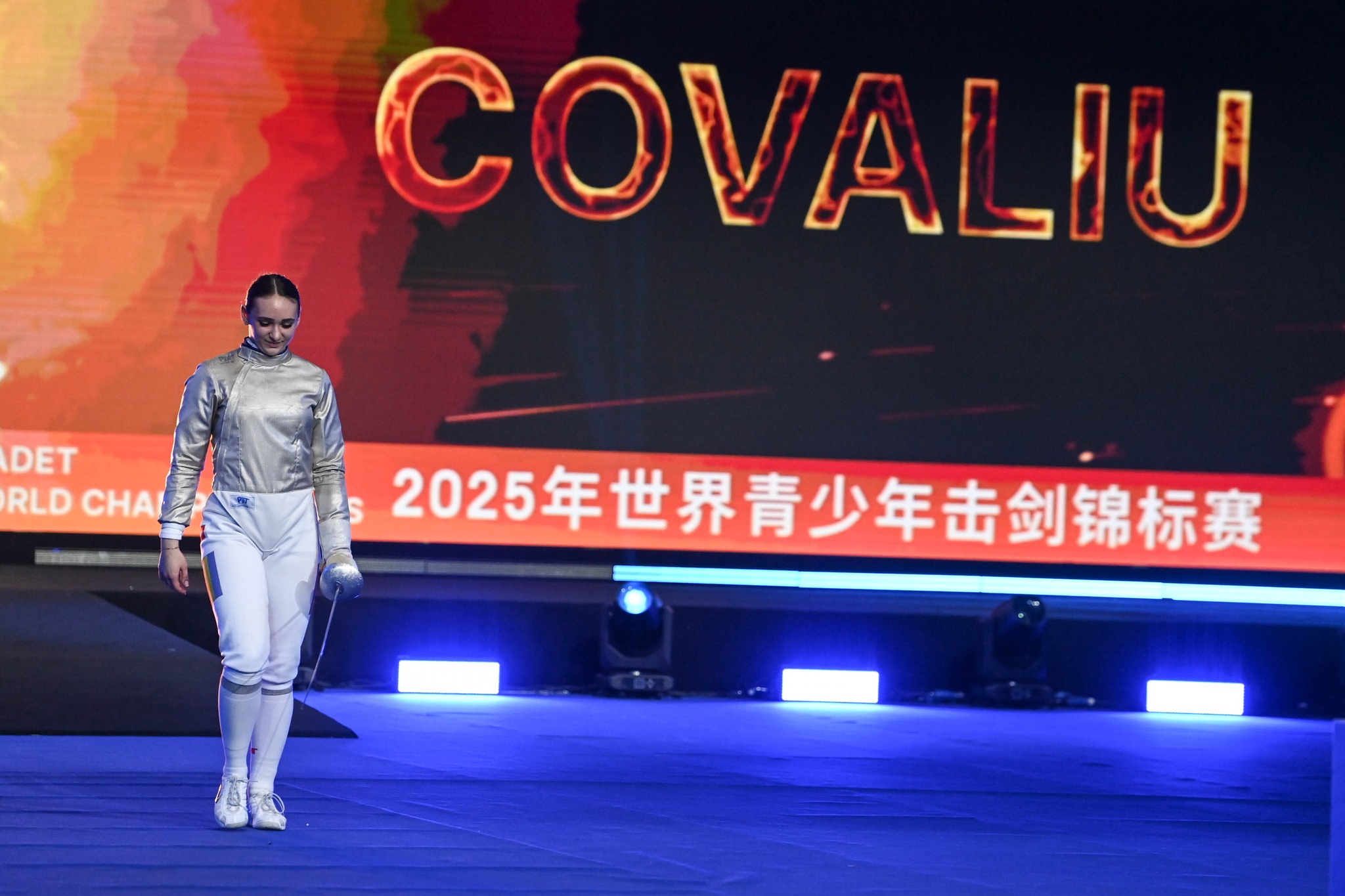 Aur pentru România! Amalia Covaliu, campioană mondială la scrimă 1 Aur pentru Romania Amalia Covaliu campioana mondiala la scrima