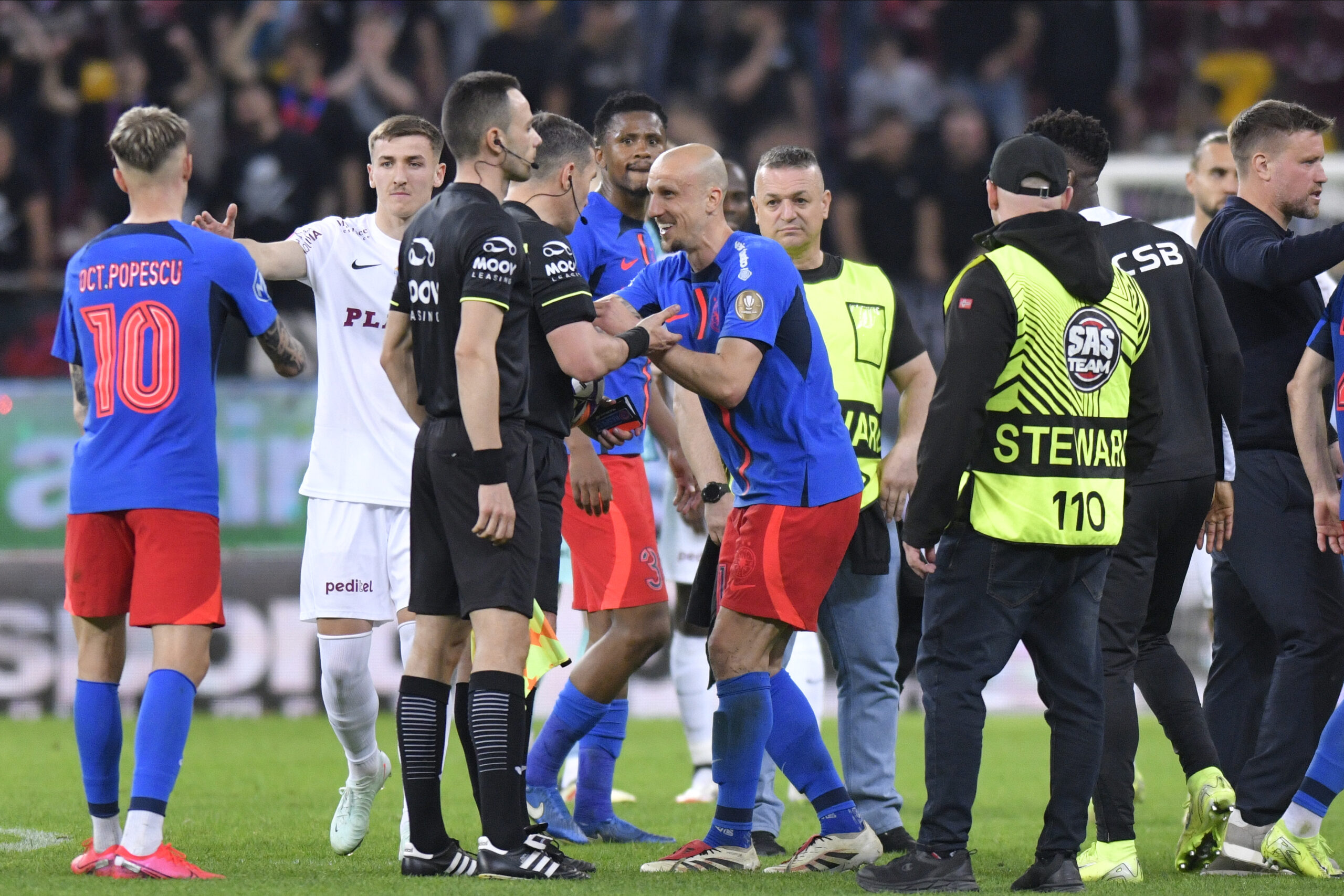 Derby incins FCSB CFR Cluj 3 2 in play off