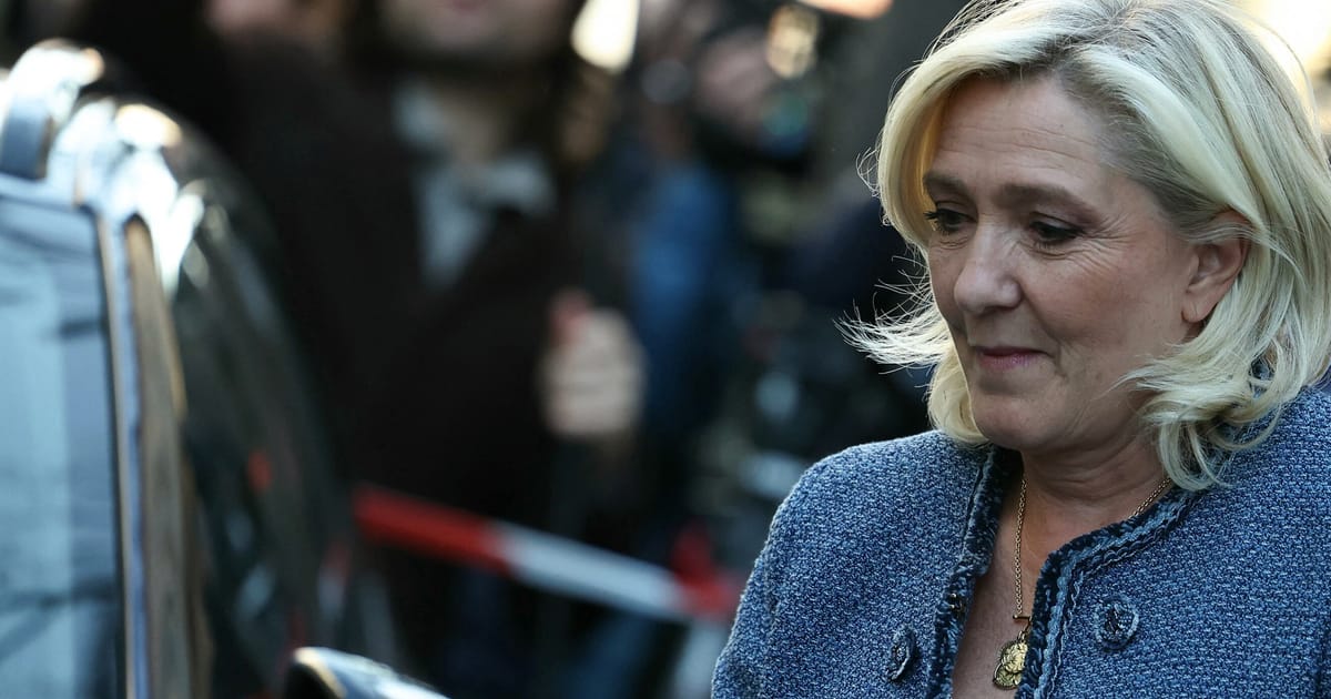 ELIBERATIO PE MARINE LE PEN Trump apara icoana franceza de extrema dreapta condamnata
