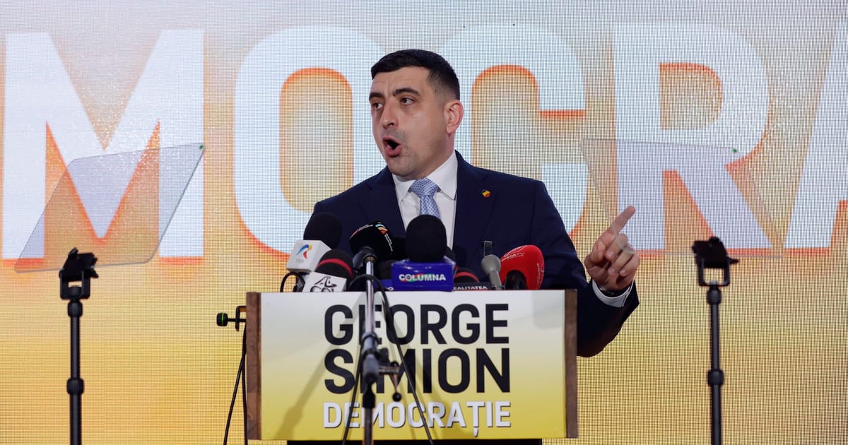 Omul MAGA conduce inainte de repetarea alegerilor in Romania