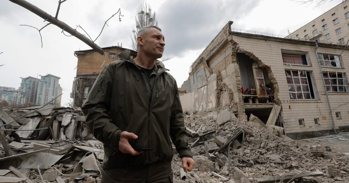 Ucraina ar putea ceda teritorii Rusiei admite primarul Kievului Vitali Klitschko