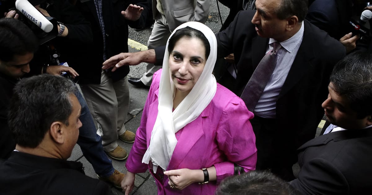 India Pakistan Avertismentul infiorator al lui Benazir Bhutto