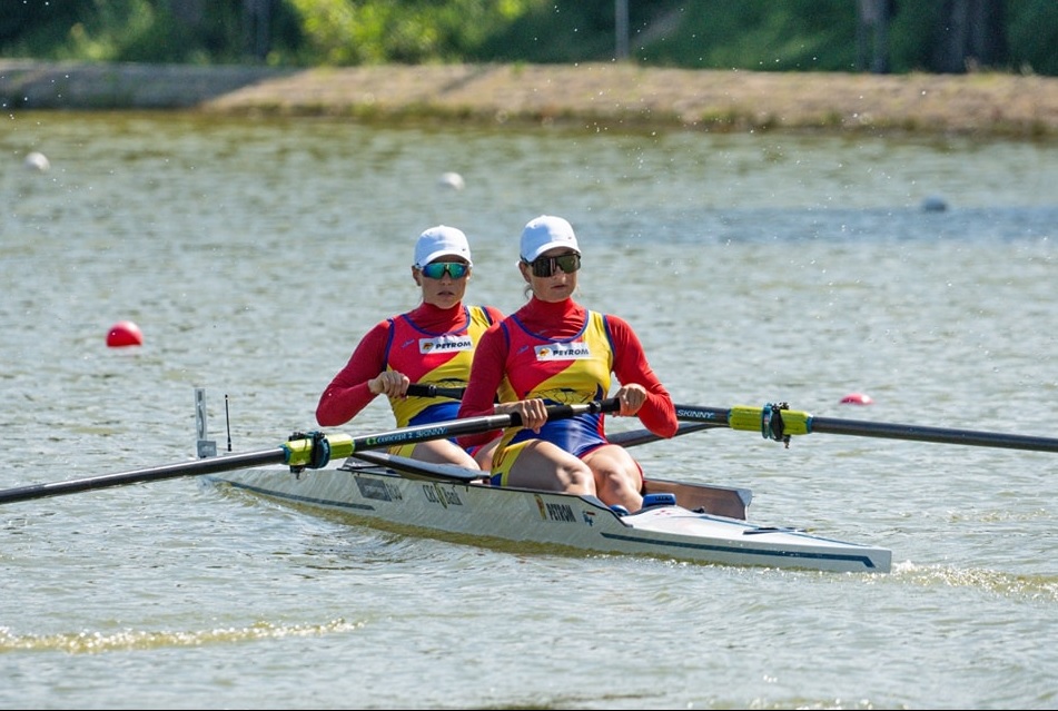 Trei noi recorduri pentru Romania la Europenele de Canotaj