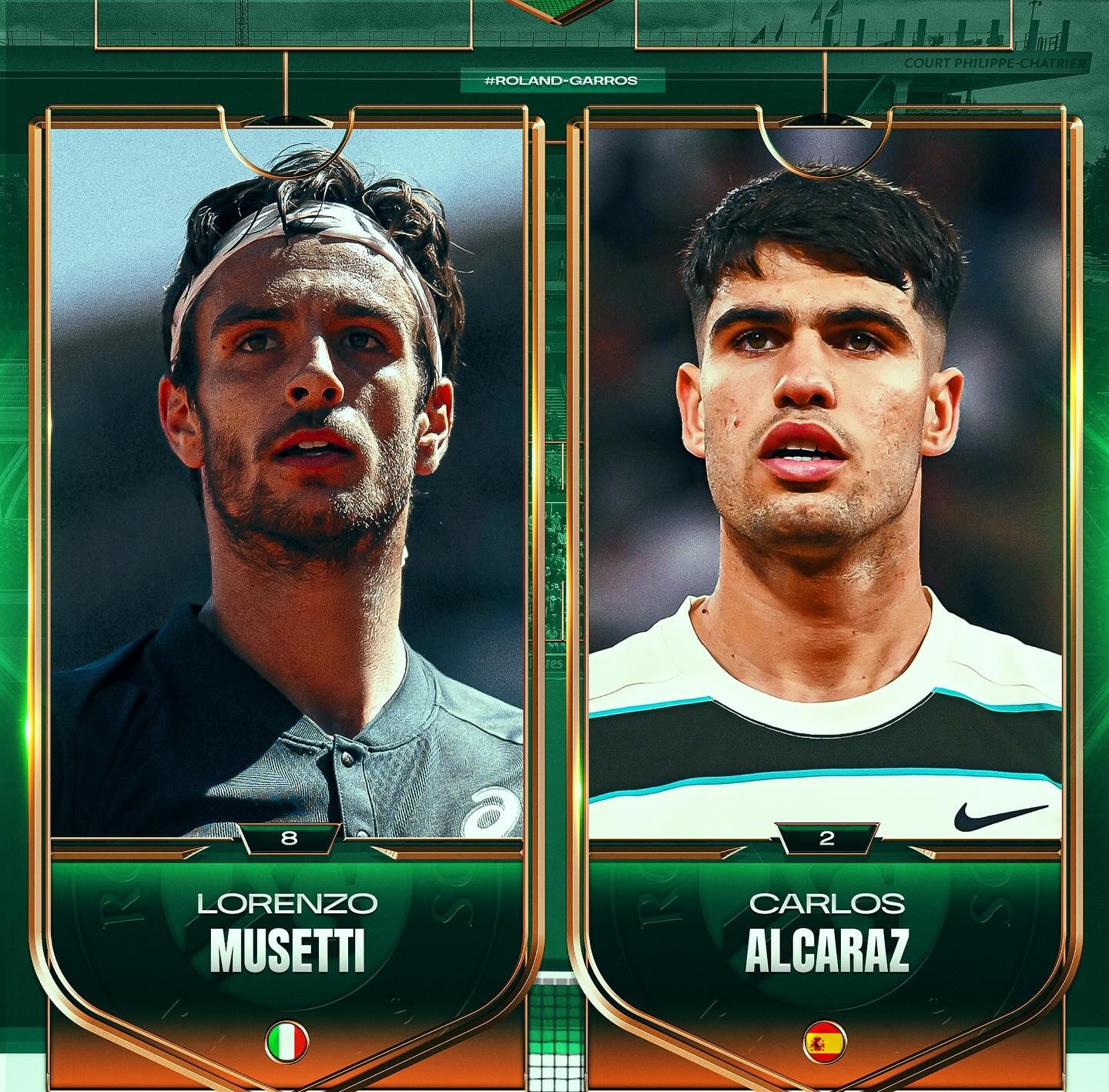 Alcaraz si Musetti in semifinalele de la Roland Garros