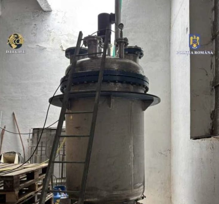 Fabric de metamfetamin descoperit n Brasov dou arestri