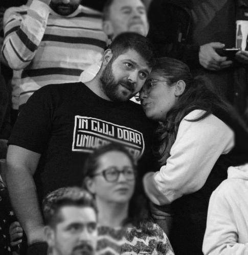 Lacrimi la U BT Cluj Mesaj emotionant pentru Costin Pascalau