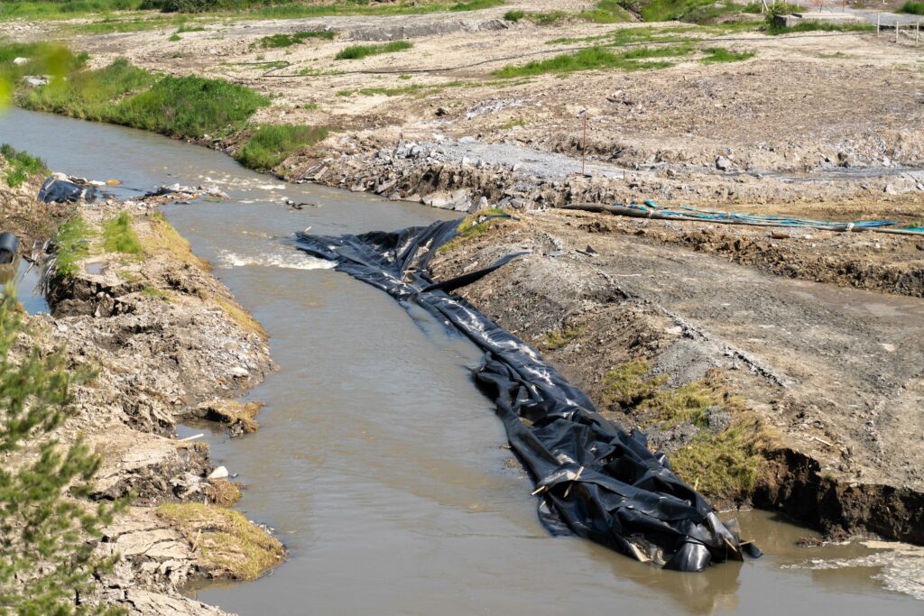 Valori mari ale salinitatii pe Tarnava Mica