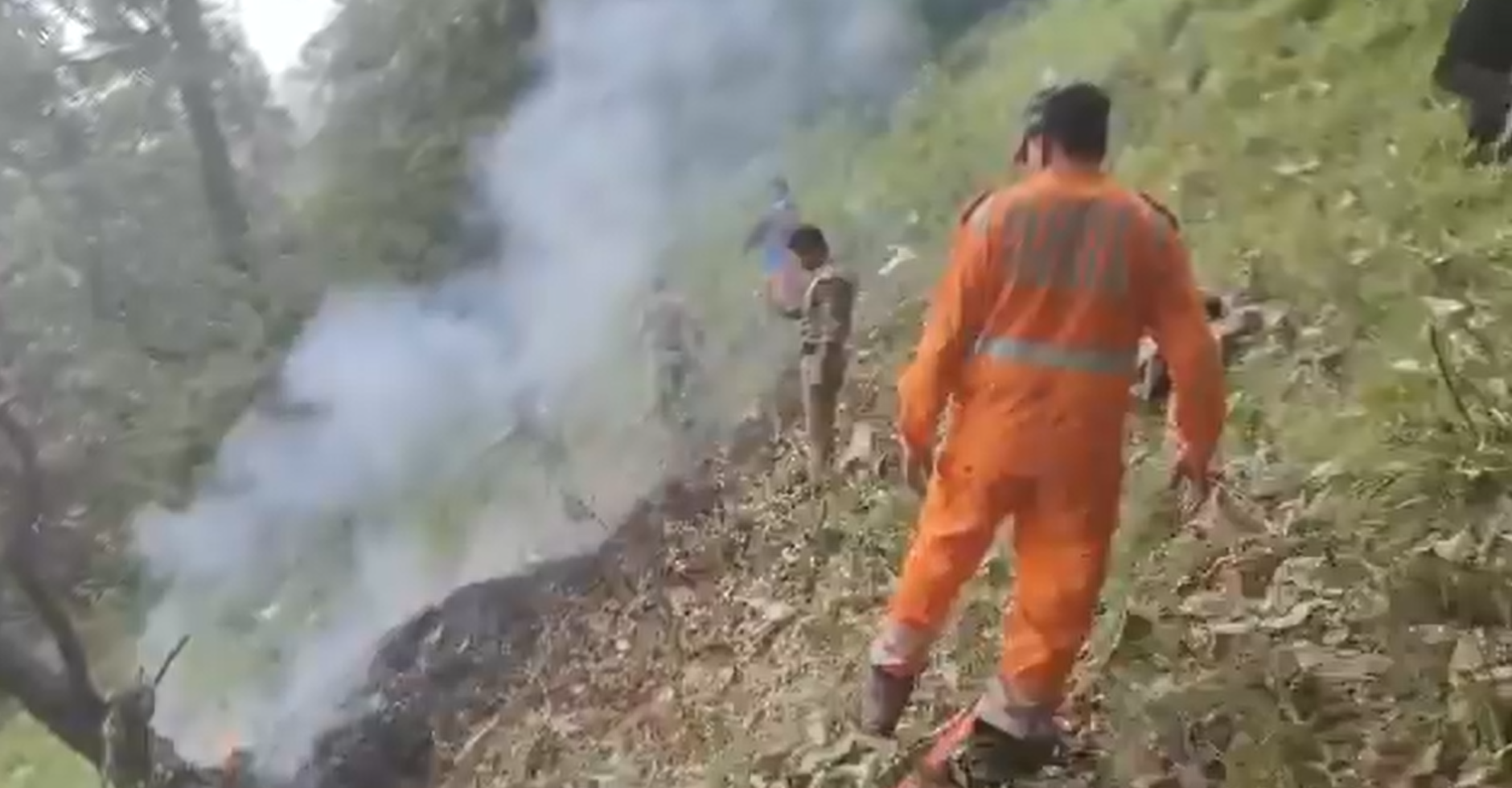 incident aviatic in india elicotter prabusit in nord