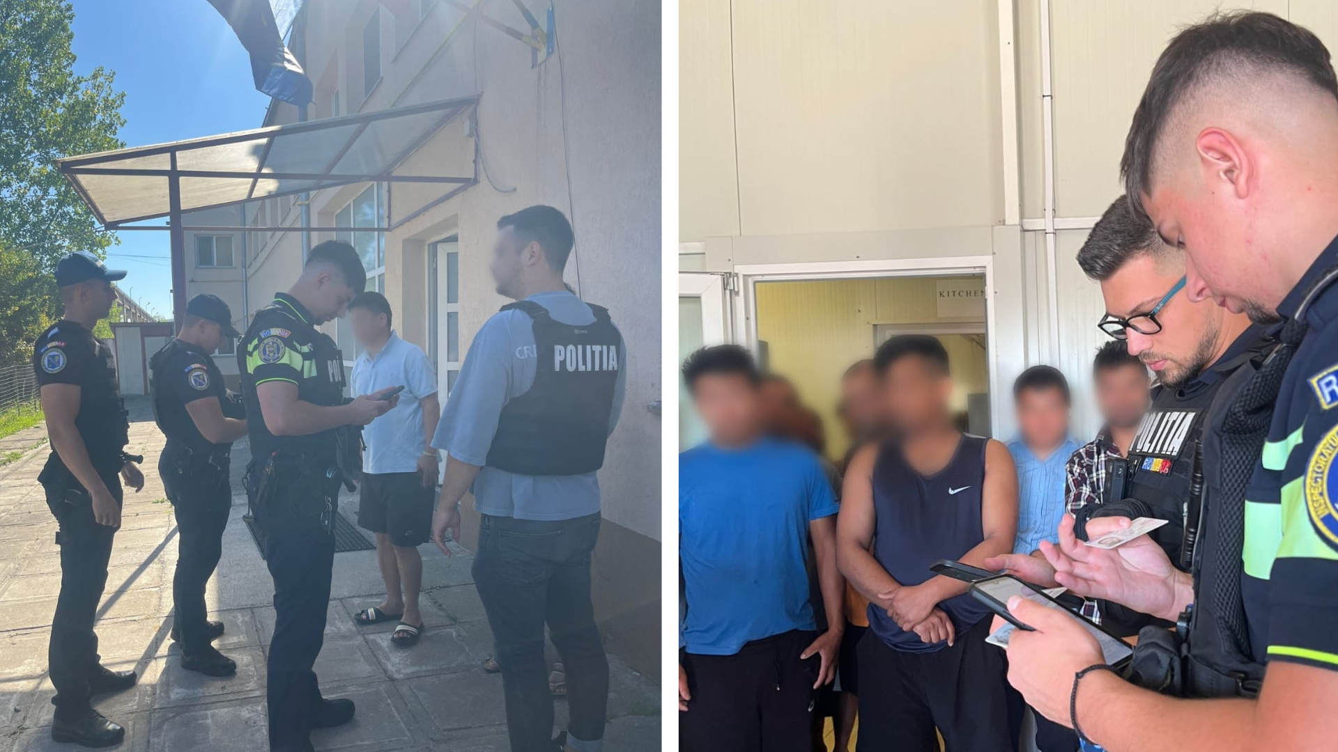 Descinderi in Cluj Politica controleaza 120 de migranti