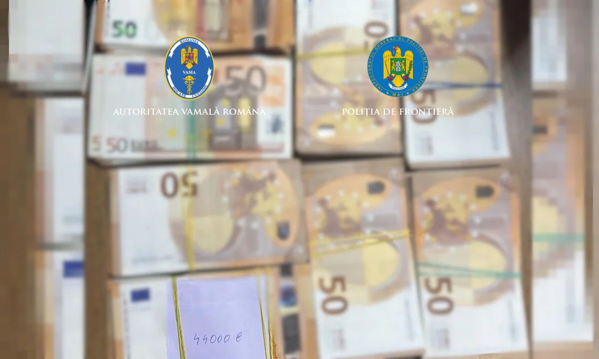 44000 de euro gasiti in captusala unei genti descoperiti noaptea la granita cu Ucraina