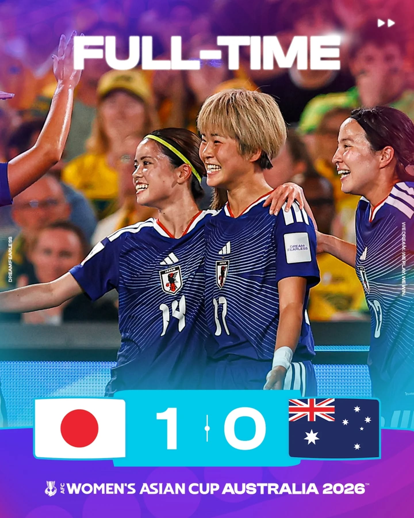 Japonia infrunta Australia in finala dramatica si cucereste Cupa Asiei la fotbal feminin cu o audienta record