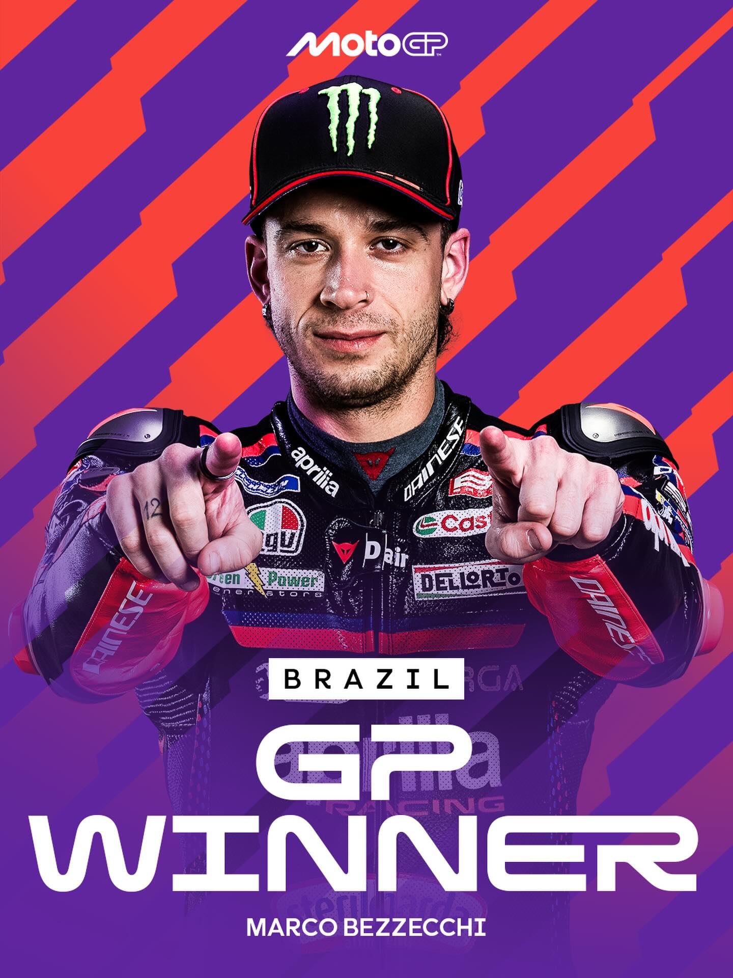 Marco Bezzecchi invinge in etapa din Brazilia la MotoGP Doua victorii in doua curce pentru pilotul Aprilia
