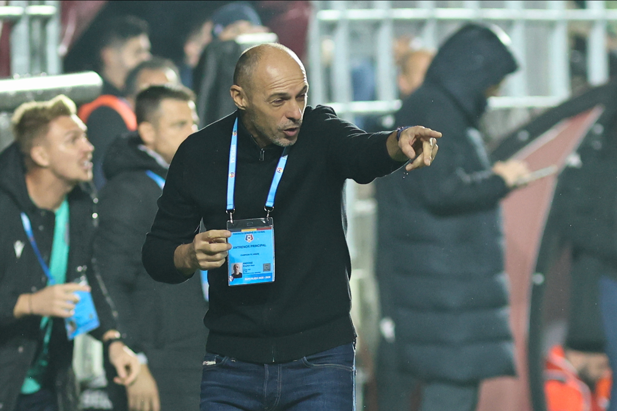 Bogdan Andone antrenorul FC Arges inainte de meciul cu CFR Cluj din play off ul Superligii Partida cu o mare importanta pentru locul 3