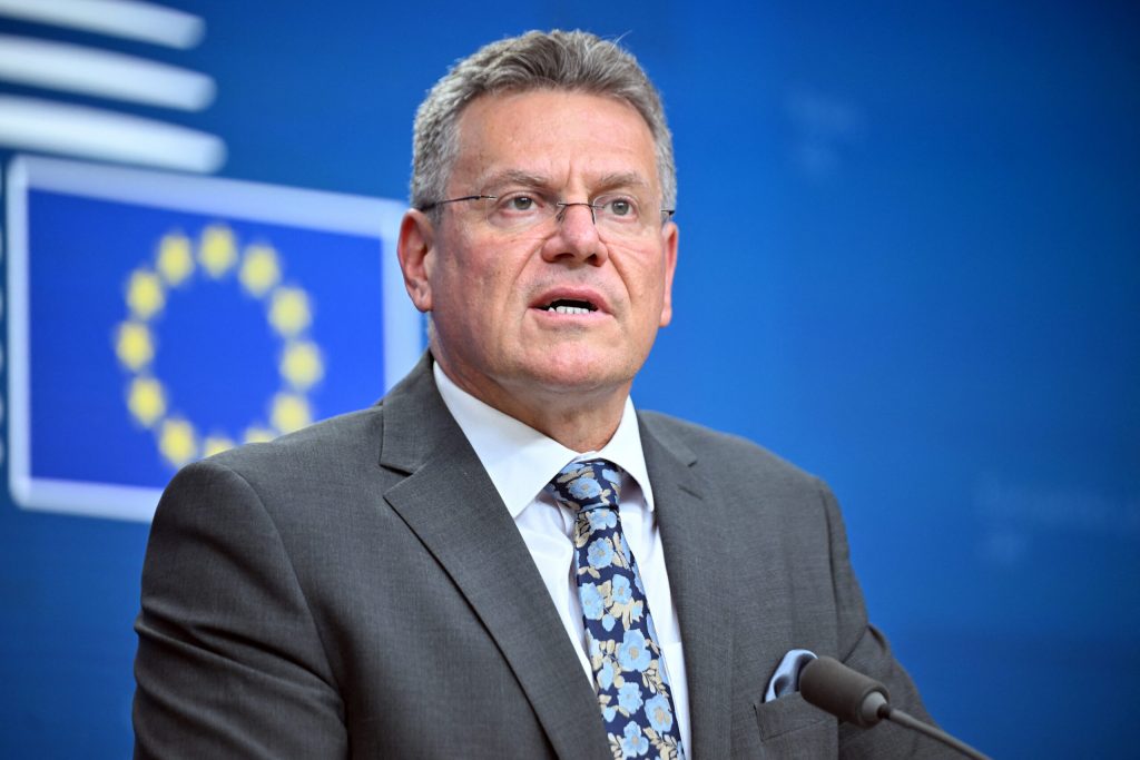 Comisarul european pentru comert va vizita SUA la sfarsitul lunii aprilie