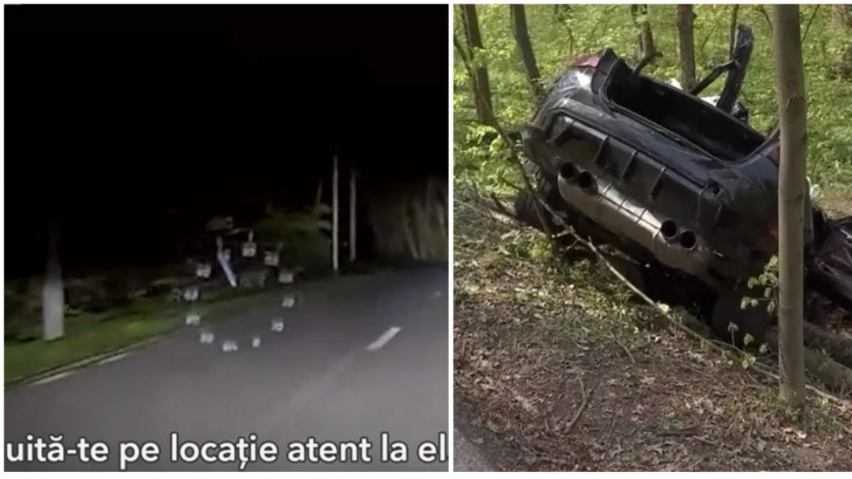 Momentul in care tinerii care au murit in accidentul de la Snagov au fost gasiti de doi prieteni Mai