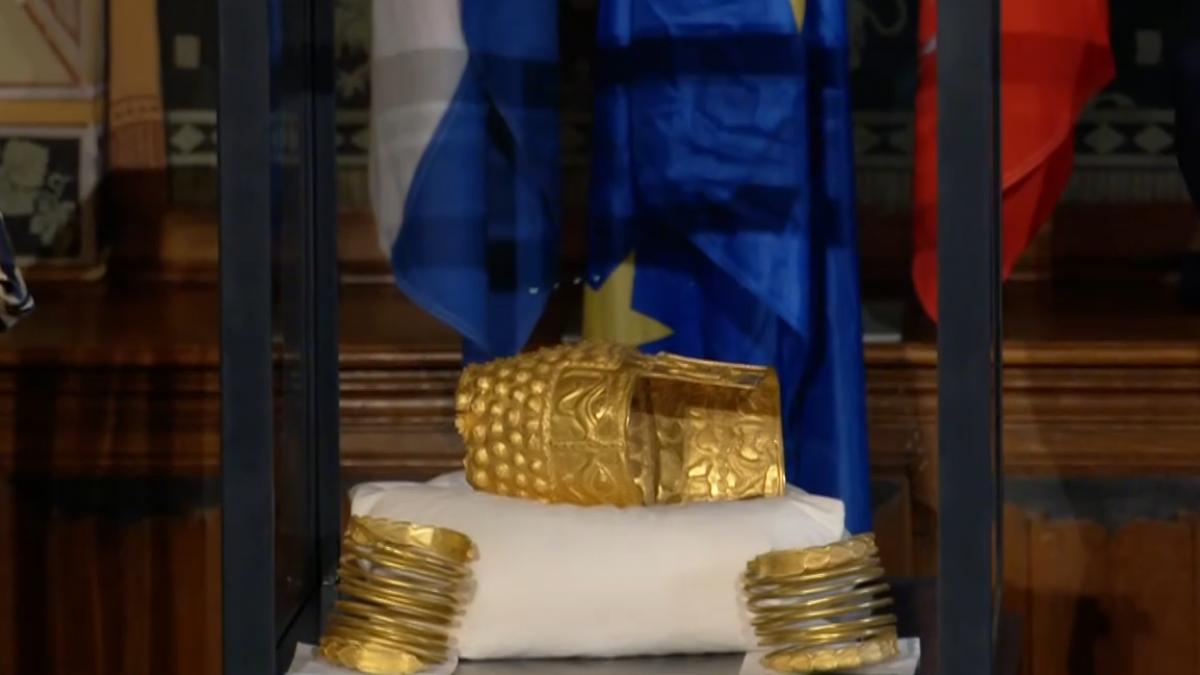 Oana Toiu Sumele primite drept despagubire pentru coiful de la Cotsofenesti vor fi returnate dupa ce