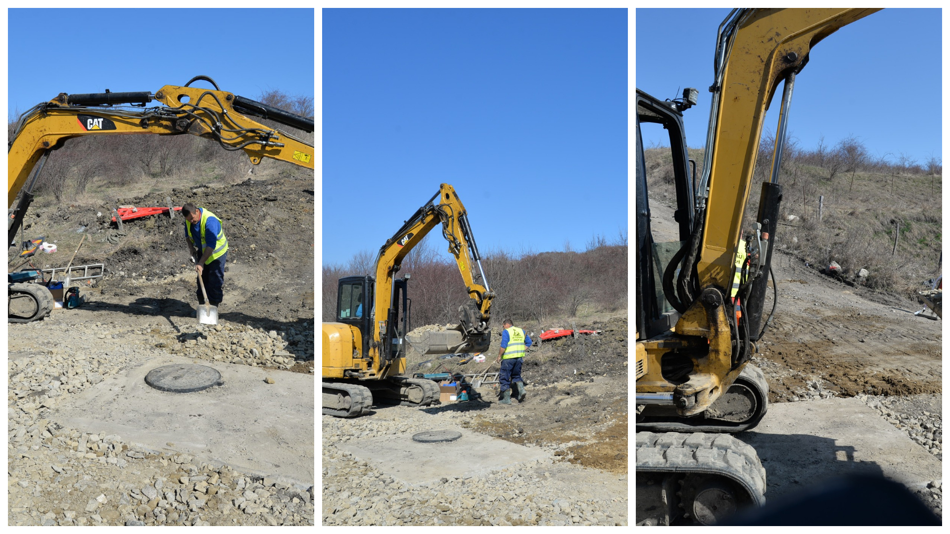 Proiecte importante finalizate in nordul Clujului Retele noi de apa si canalizare pe o strada in contiuna dezvoltare imobiliara