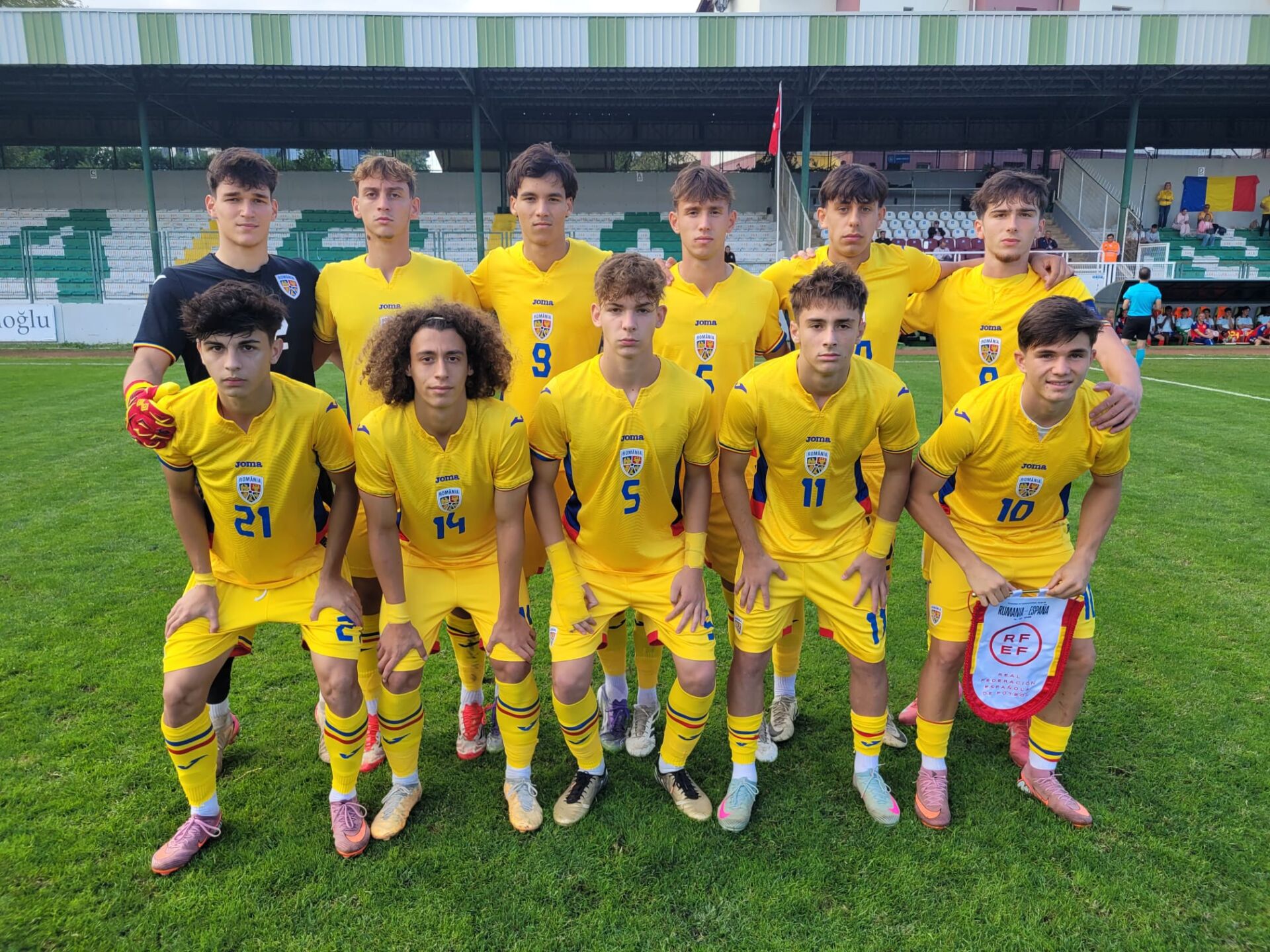 Romania face egal cu Danemarca si isi continua parcursul spre calificarea la Campionatul European de fotbal U19
