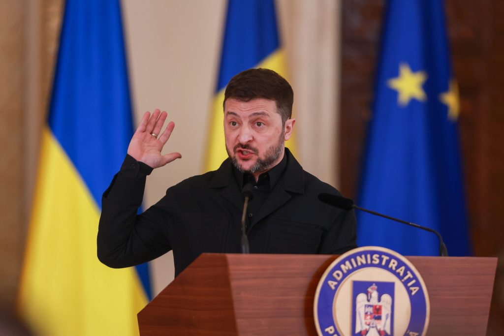 Zelenski avertizeaza Ucraina va reactiona imediat daca Rusia incalca armistitiul de Paste