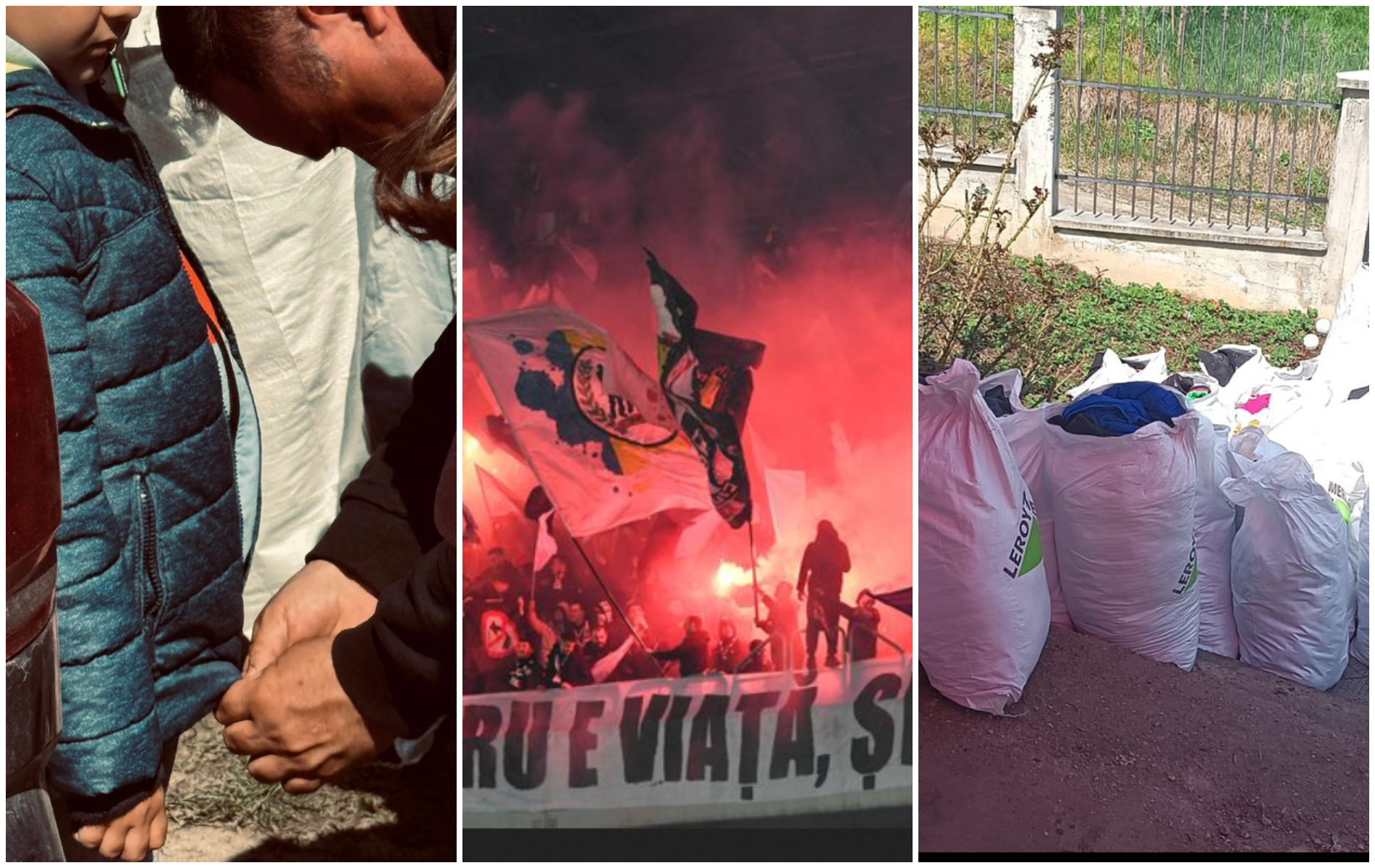 foto suporterii u cluj aduc bucurie inainte de paste prin donatii pentru cei nevoiasi spiritul de echipa depaseste stadionul