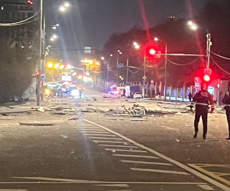 Atac cu drone in Moscova explozie la o cladire de locuine