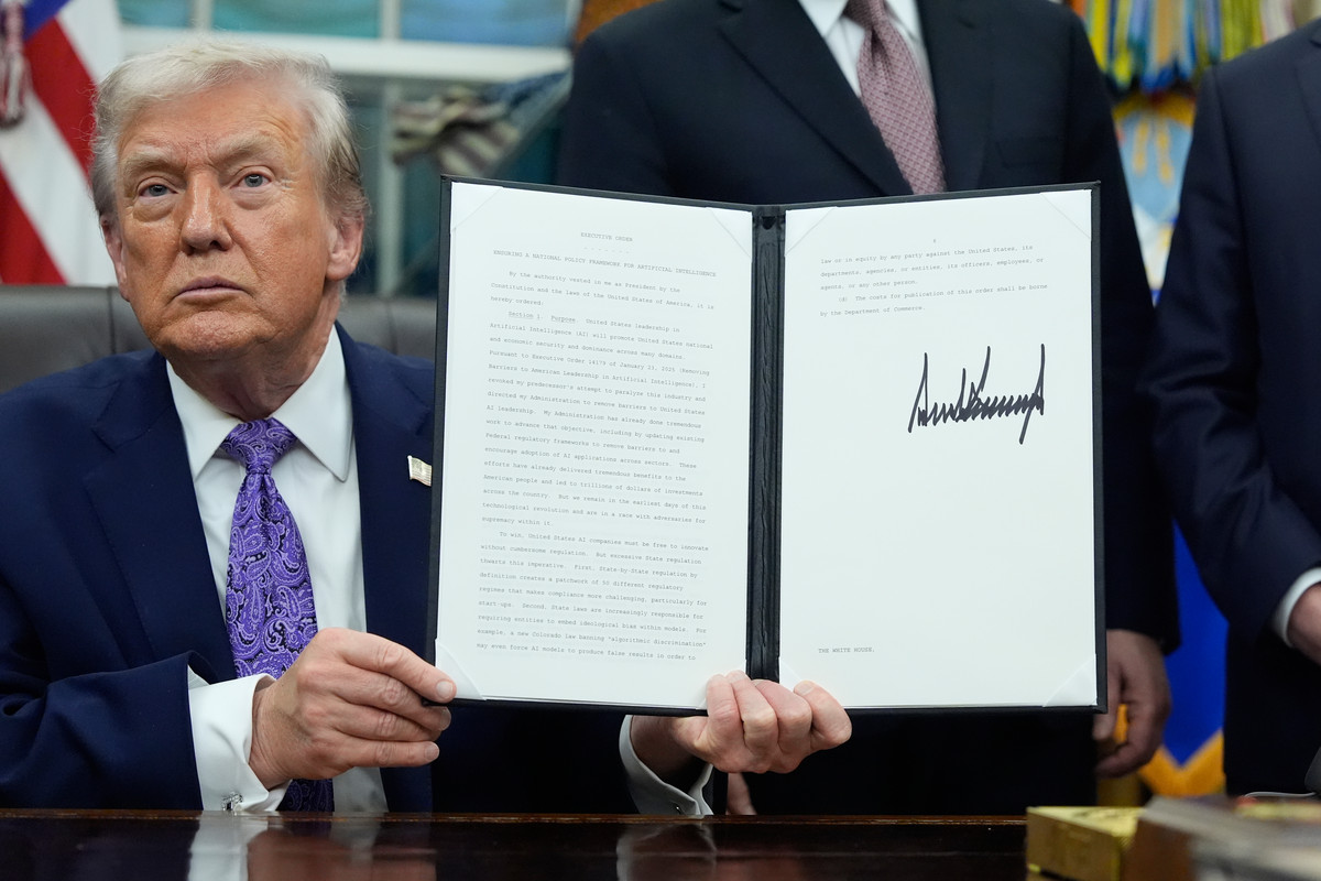 Pentru cititorii POLITICO: Ordinul executiv privind inteligența artificială al lui Trump, nesemnat 1 Pentru cititorii POLITICO Ordinele executiv privind inteligenta artificiala al lui Trump nesemnat