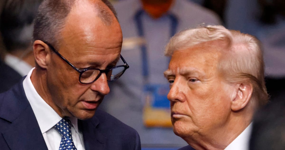 Strategia lui Merz pentru a face fata furiei lui Trump Spune i ca are dreptate