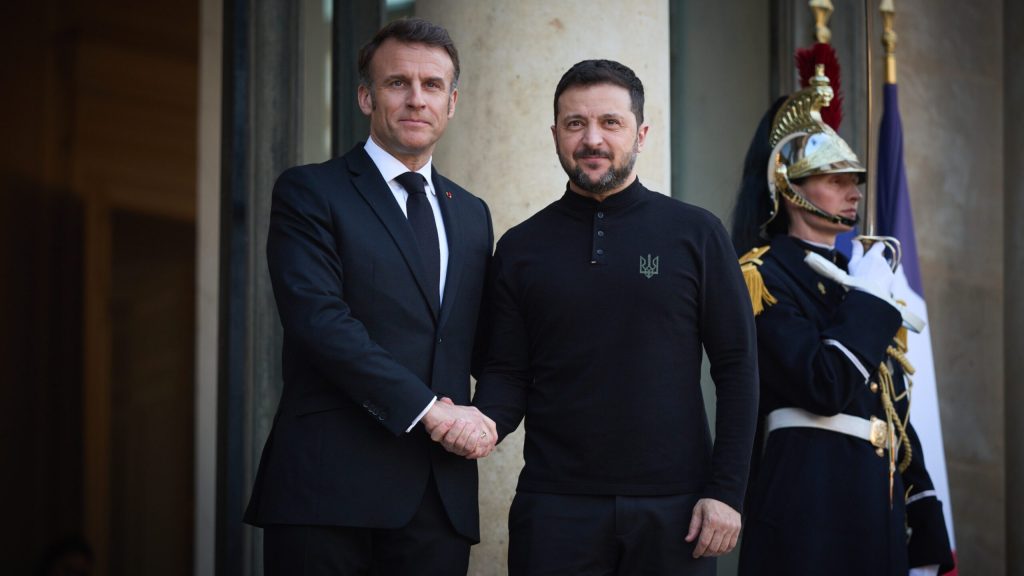 Zelenski anunta ca Parisul si Kievul vor colabora pentru dezvoltarea sistemelor de aprare antiracheta Este o decizie ferma si un pas important