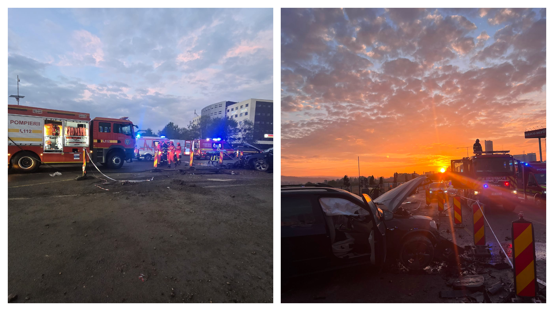 cum s a intamplat accidentul de dimineata de pe calea floresti un sofer beat a lovit parapetul cu masina cinci persoane au fost duse la spital