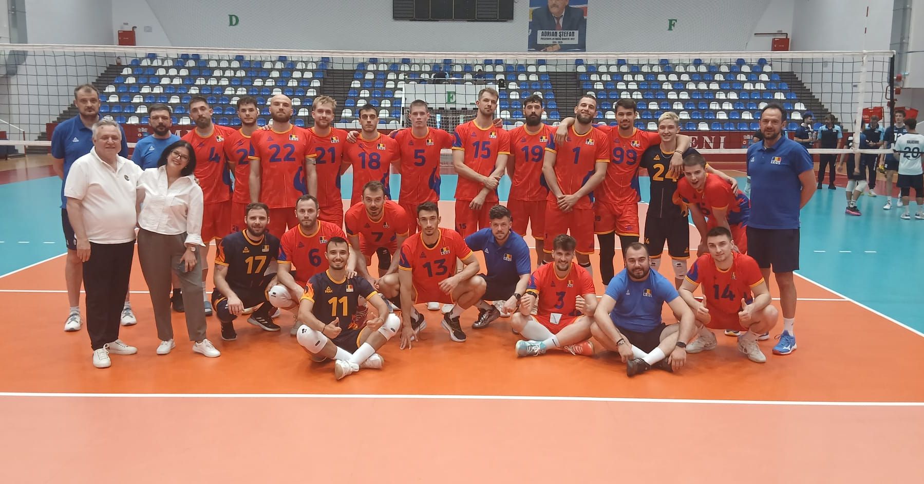 Nationala masculin de volei a Romniei isi incepe parcursul in Letonia in noul format al Ligii Europene