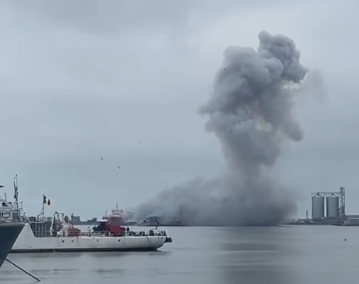RO ALERT de alerta maxima in Constanta dupa explozia unei drone maritime Oamenii evacuati Nu ne a spus nimeni ce se intampla