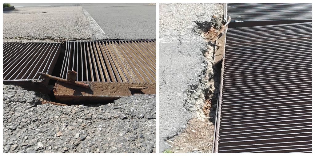 Reparatie de mantuiala in Cluj Napoca Un grilaj de pe o strada a starnit nemultumirea clujenilor